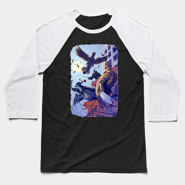 Carriers by Martin Montiel Baseball T-Shirt by PilotStudios